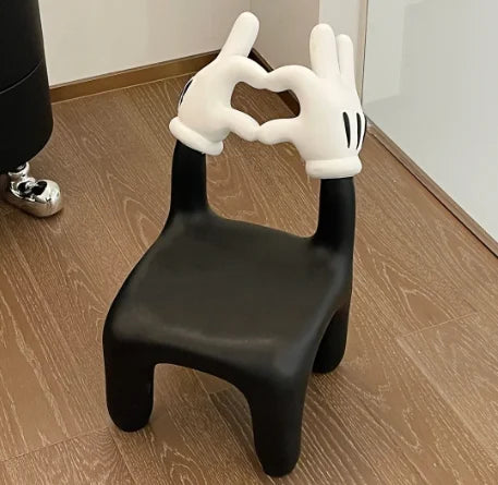 EC Wheel Small Stool Household Pulley Backrest Low Stool Mobile Small Bench with Rotating Shoes Stool Seat