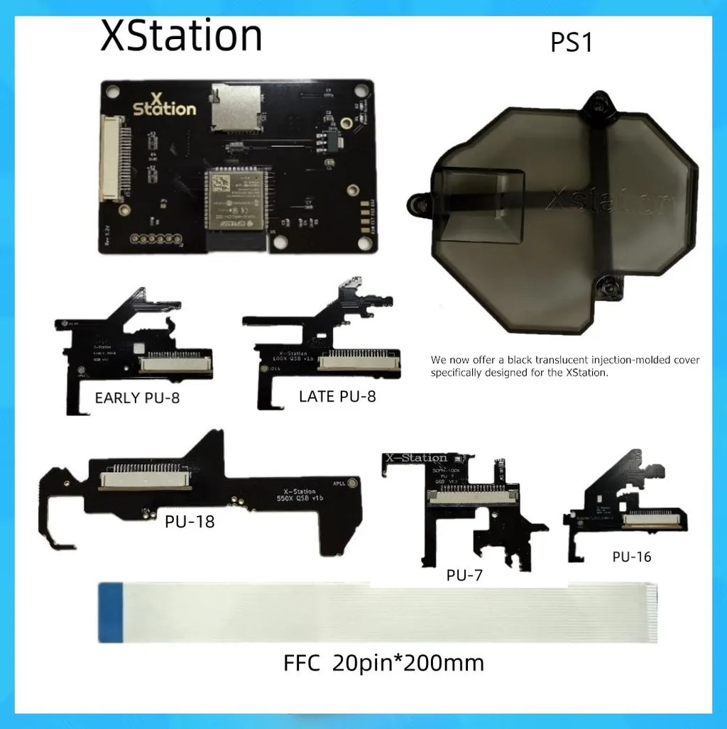 XStation Optical Discdrive Emulator PS1 Game Console ODE XSTATION PICOSTATION For PlayStation PSone PS2 PS3 PS4 PS5 Modular Chip