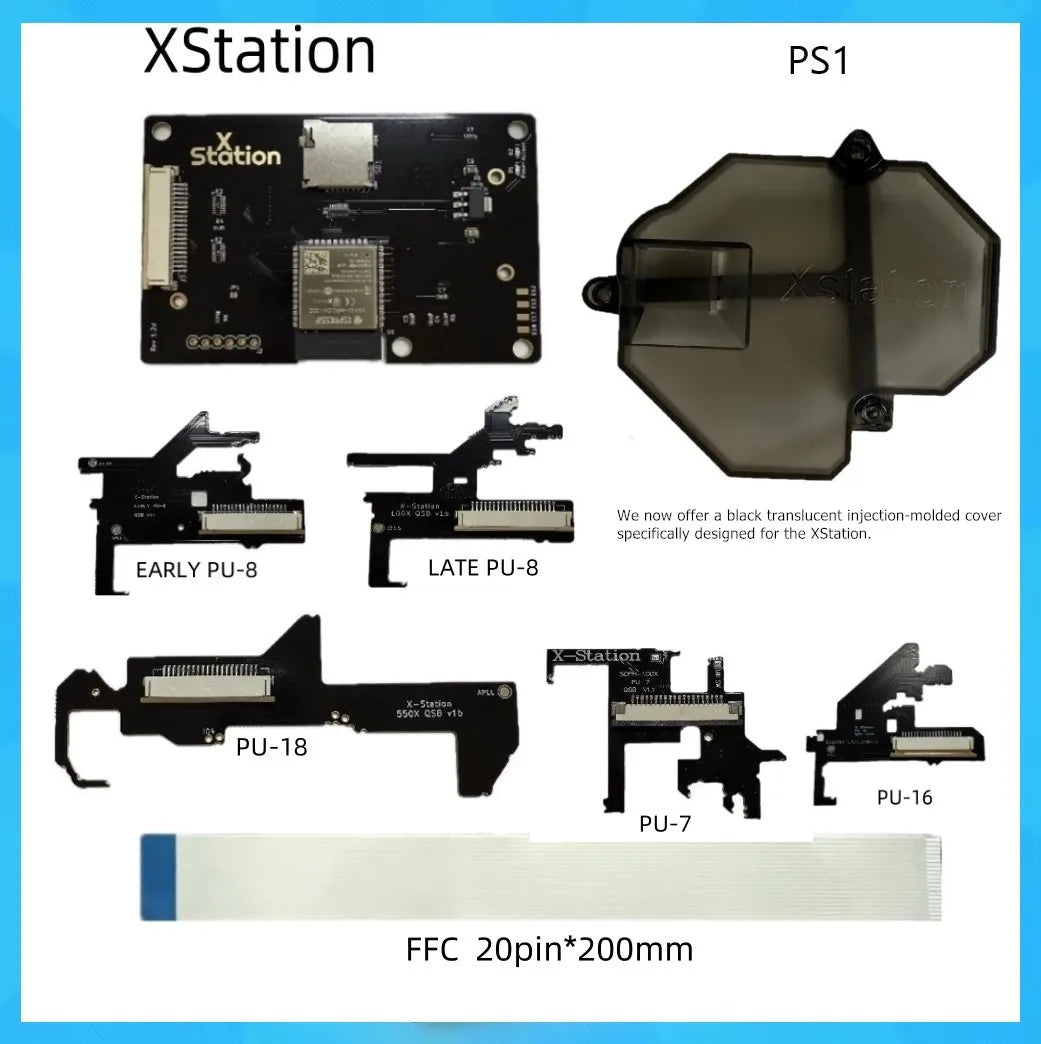 XStation Optical Discdrive Emulator PS1 Game Console ODE XSTATION PICOSTATION For PlayStation PSone PS2 PS3 PS4 PS5 Modular Chip