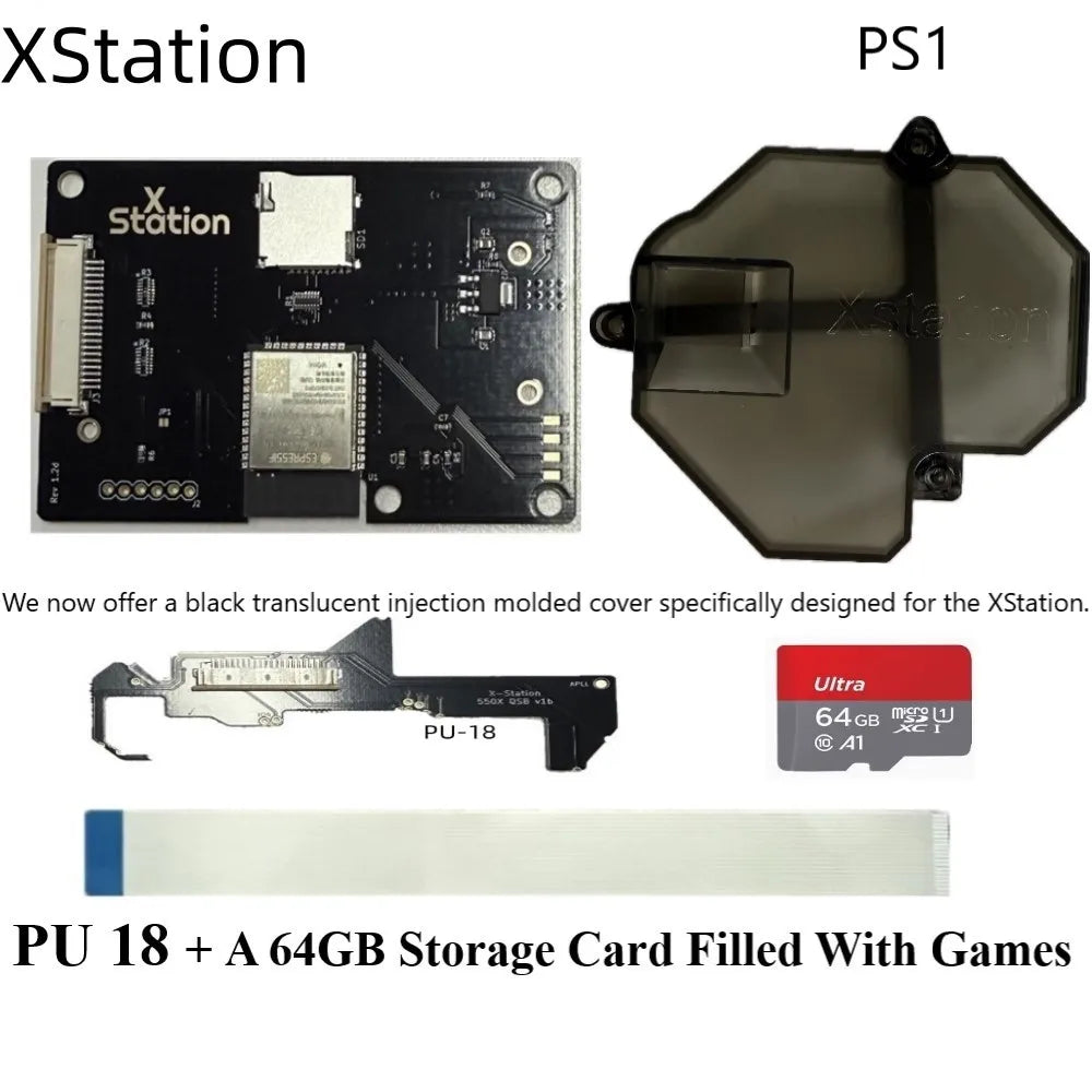 XStation Optical Discdrive Emulator PS1 Game Console ODE XSTATION PICOSTATION For PlayStation PSone PS2 PS3 PS4 PS5 Modular Chip