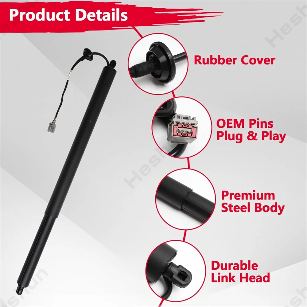 LH Trunk Liftgate Power Hatch Lift Support Opener For 2010-2022 Jeep Grand Cherokee WK2 Electric Tailgate Gas Struts 55399277AD