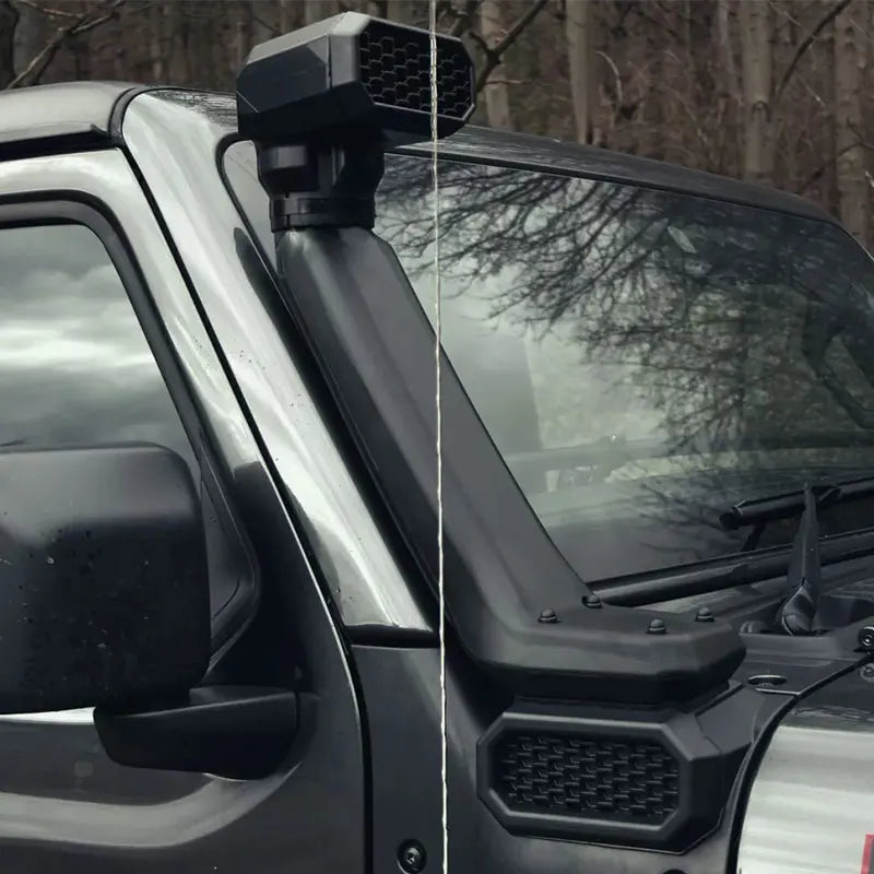 Snorkel Matte Black Engine Airflow System Off Road 4x4 Accessories Air Intake Snorkel Kit for Jeep Wrangler JL 2018 - 2024