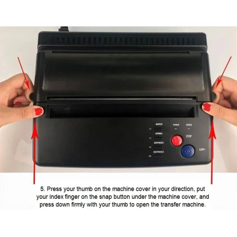 Tattoo Transfer Machine Stencils Device Copier Printer Drawing Thermal Tools For Tattoo Photos Transfer Paper Copy For beginner