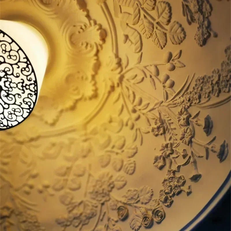 Modern Design Restaurant Pendant Lamp Resin Minimalism Sky Garden Lamp Creative Bedroom Island Home Decoration Lamp Replica