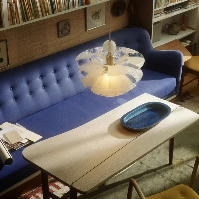 Modern Pine Cones Pendant Lights for Dining Room Table Acrylic Glass Hanging Lamp Living Room Decor Lamps for Bedroom