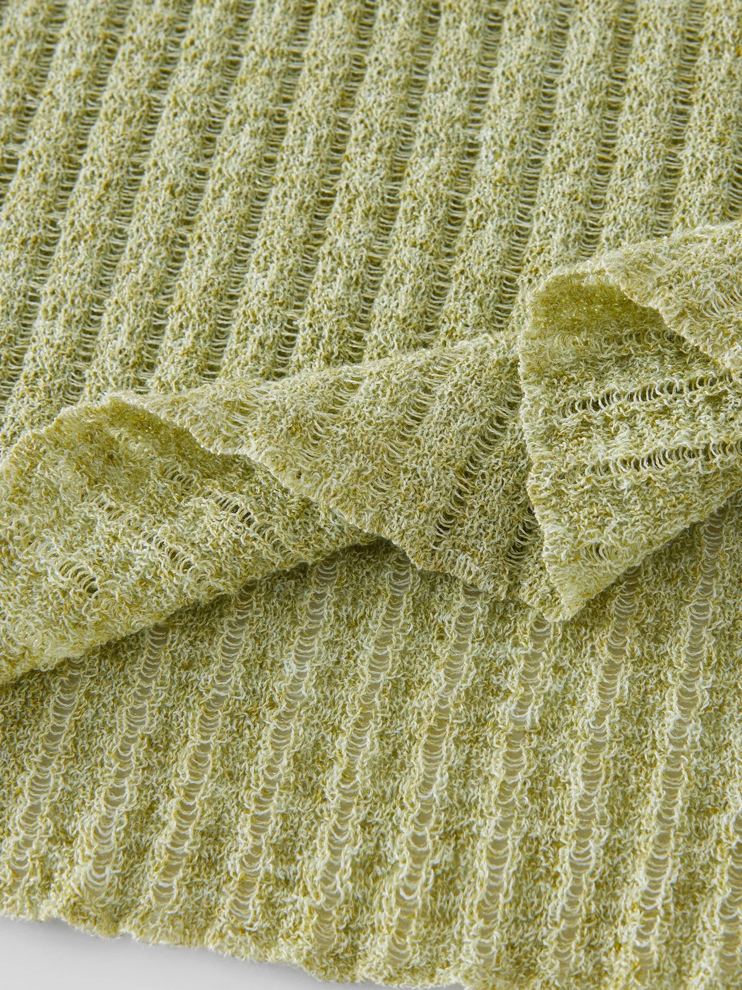 FSLE Office Lady Casual Commuting Linen Natural Loose Knitted Tops 2025 Spring New Pullovers Casual Loose Women Tops 25FS11344