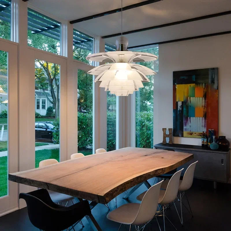 Modern Pine Cones Pendant Lights for Dining Room Table Acrylic Glass Hanging Lamp Living Room Decor Lamps for Bedroom