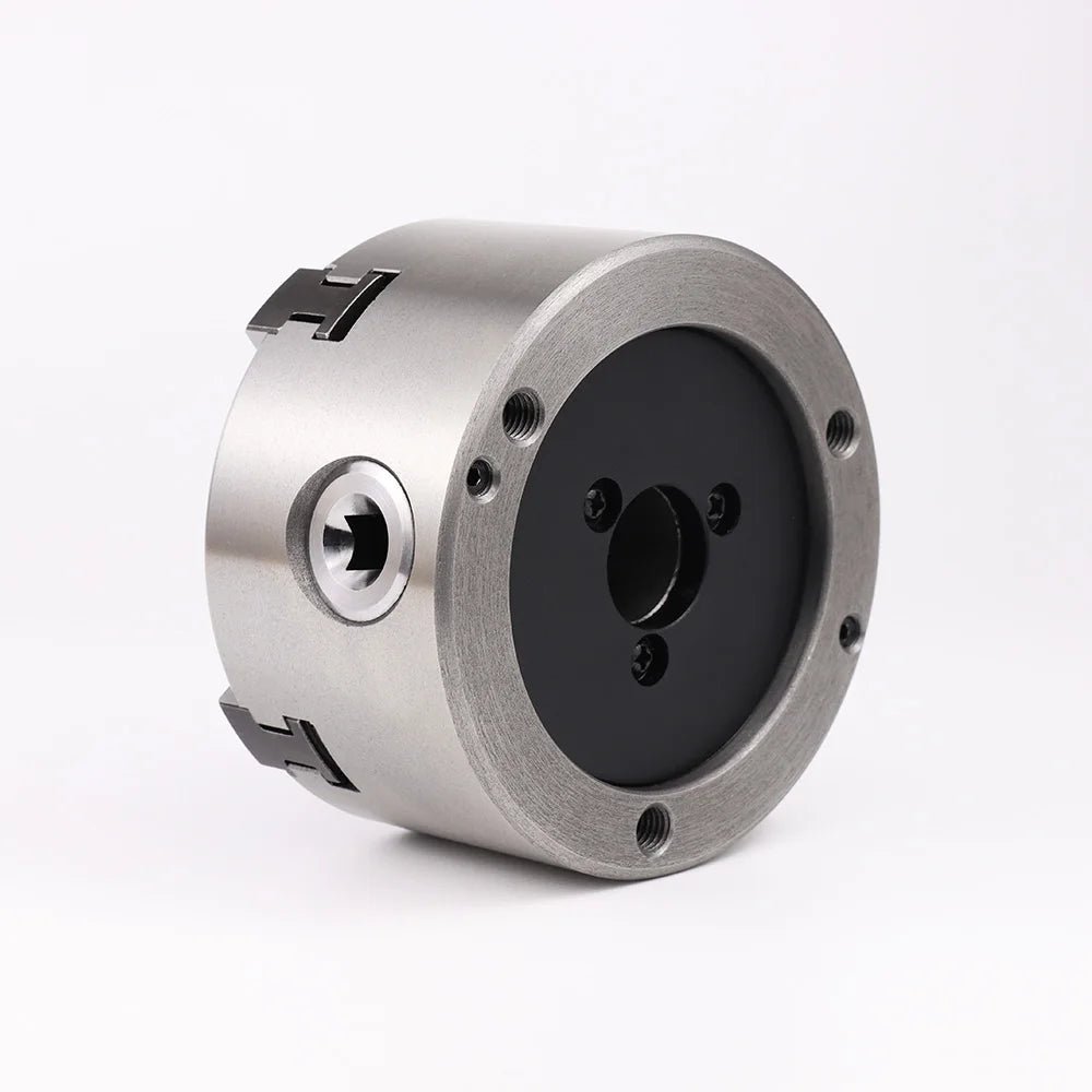 K12-100 4 Jaw Self-Centering 100mm(3.94ft) Lathe Manual Scroll Chuck For Mini Mechanical Lathe For Wood Processing