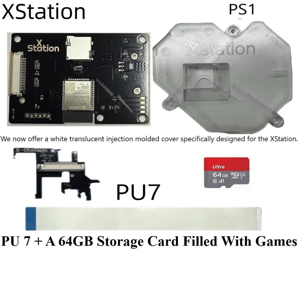 XStation Optical Discdrive Emulator PS1 Game Console ODE XSTATION PICOSTATION For PlayStation PSone PS2 PS3 PS4 PS5 Modular Chip