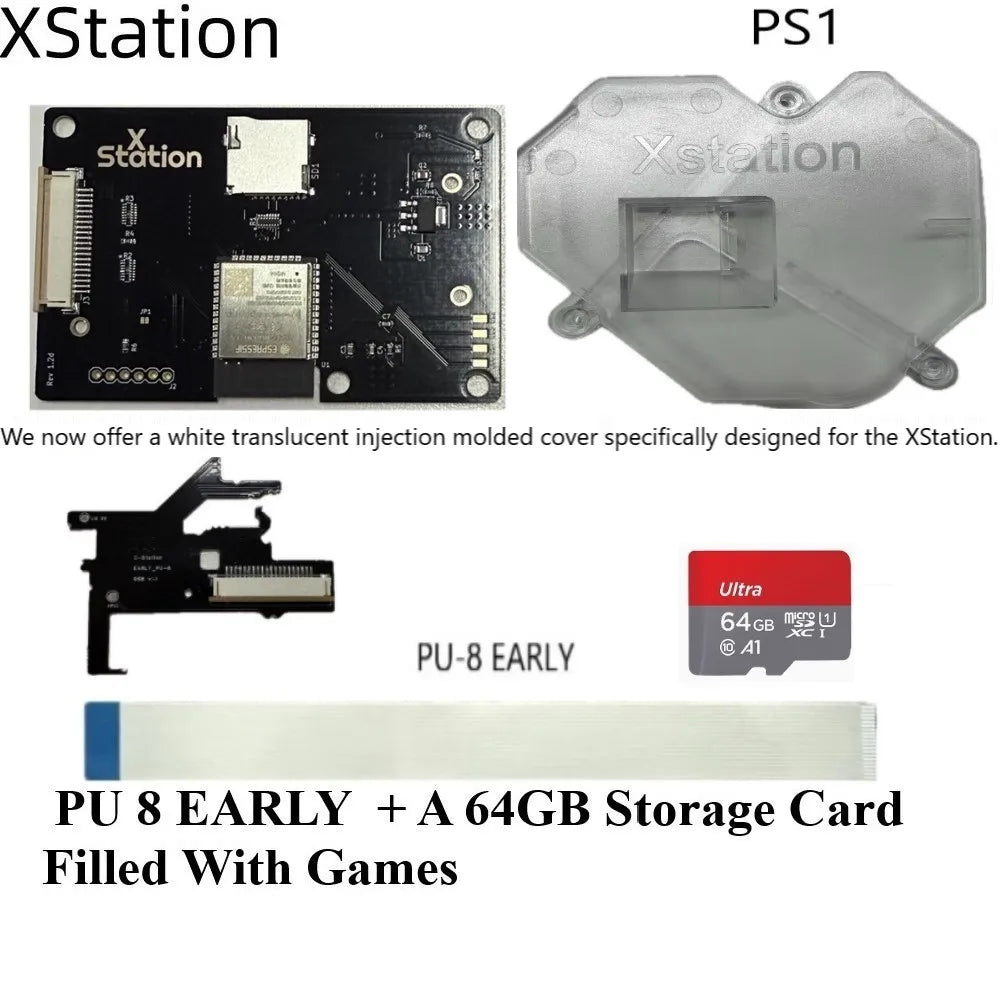 XStation Optical Discdrive Emulator PS1 Game Console ODE XSTATION PICOSTATION For PlayStation PSone PS2 PS3 PS4 PS5 Modular Chip