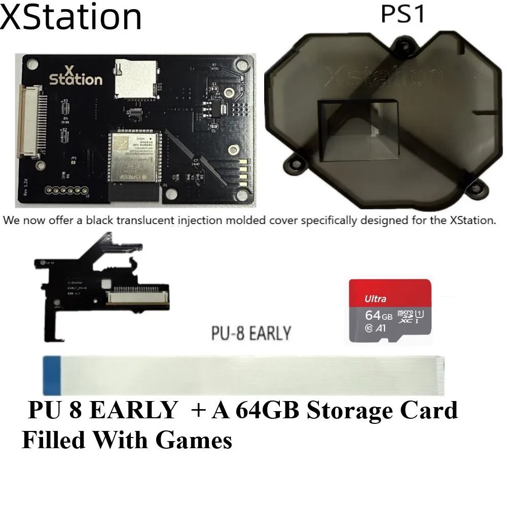 XStation Optical Discdrive Emulator PS1 Game Console ODE XSTATION PICOSTATION For PlayStation PSone PS2 PS3 PS4 PS5 Modular Chip