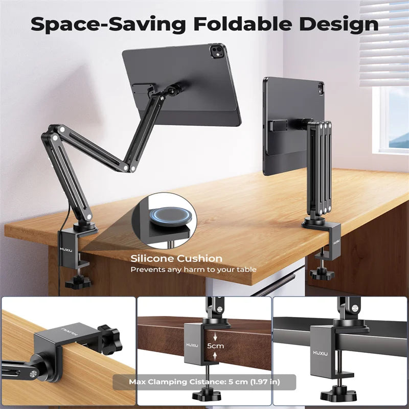 X38Pro Max Magnetic Wireless Charger Stand For iPad Pro 11/13 in M4, For iPad Air 11/13 M2,iPad Pro 11/12.9in Tablet Stand